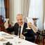 Ambassador Libor Secka raises a glass to toast the season