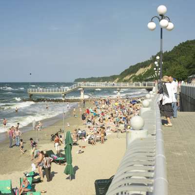 Svetlogorsk beach