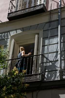 Typical balconied apartment