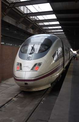 Spanish AVE train at Atocha Station