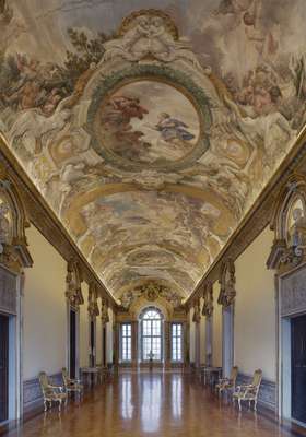 The Galleria Cortona in the Palazzo Pamphilj