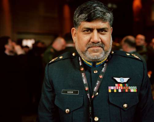 Pakistan’s Air Commodore Hasan Kamran Zammarud