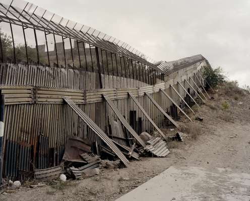 The border fence (US side)