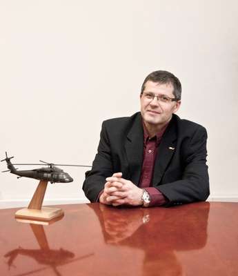 PZL Mielec’s CEO, Janusz Zakrecki