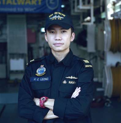 Captain Leong Heen Choong, 30, operations officer