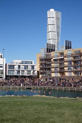 Västra Hamnen with Turning Torso beyond