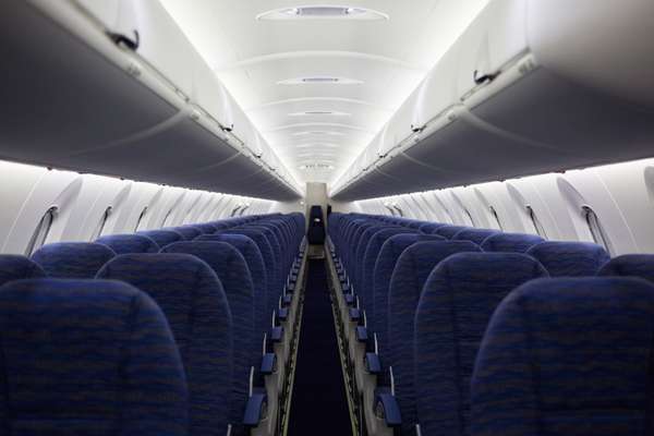 CRJ interior for China Express Airlines