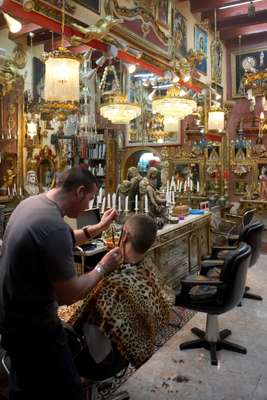 Barber in Cádiz