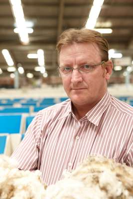 Scott Carmody, wool buyer for Lempriere