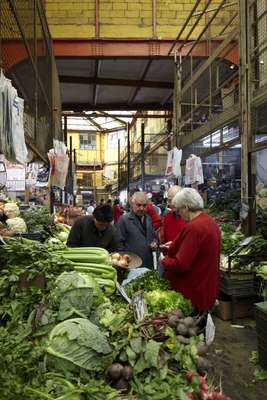 Fresh local produce at the Cardonal market