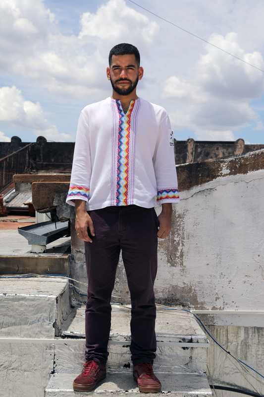 LGBT rights activist Sergio López 