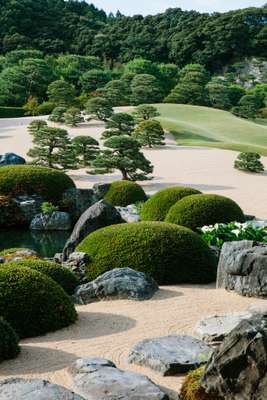 Garden at the Adachi Museum of Art