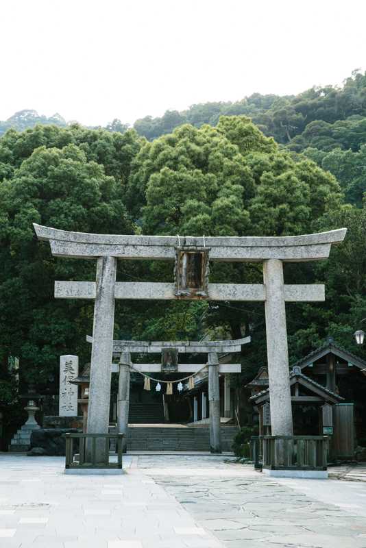 Miho Shrine in Mihonoseki 