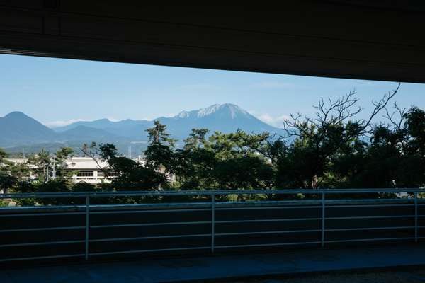 View towards Mount Daisen