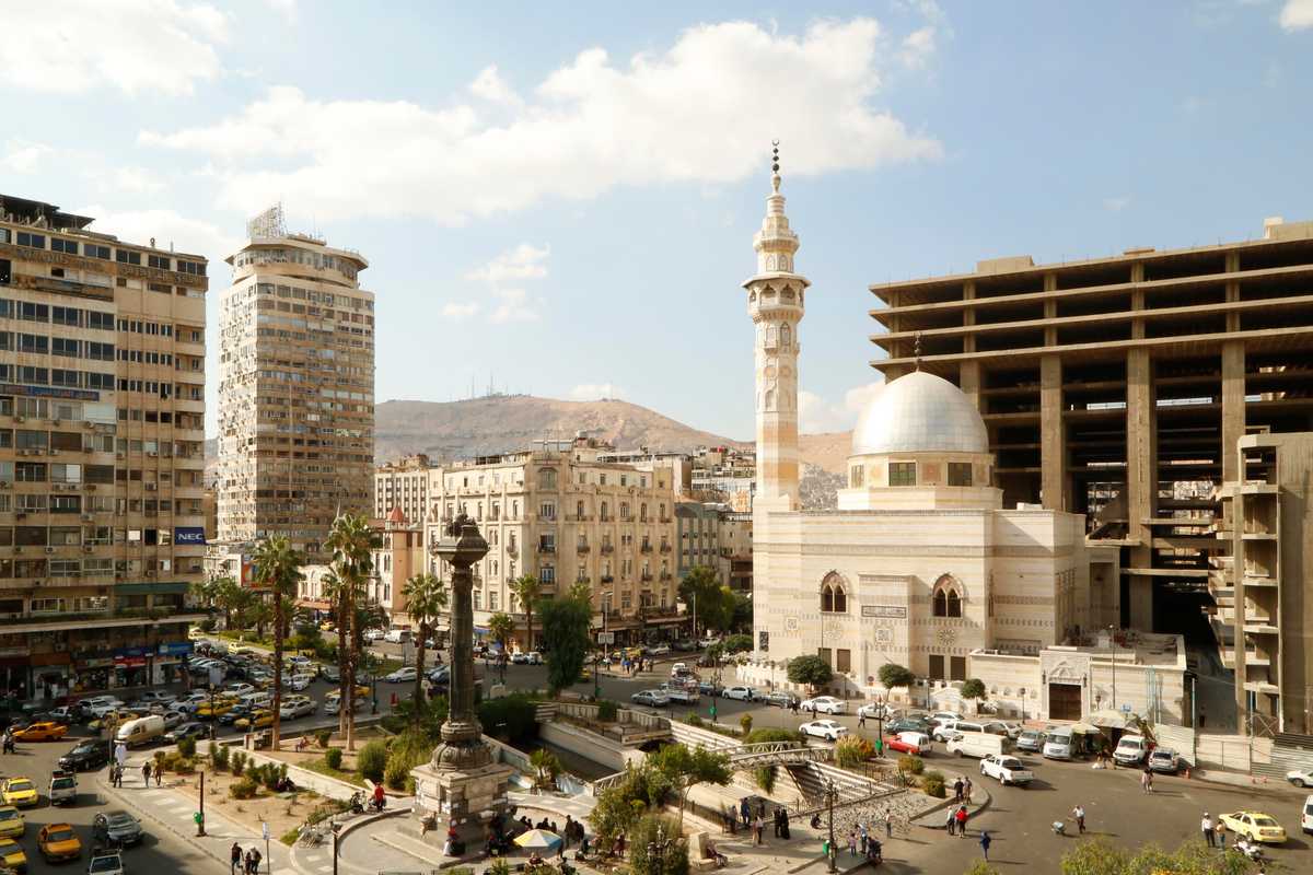 Merjeh Square is one of the biggest areas in Damascus