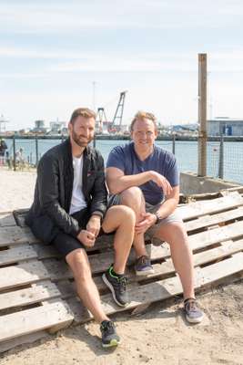 Anders Laursen and private developer Nicolai Hommelhoff