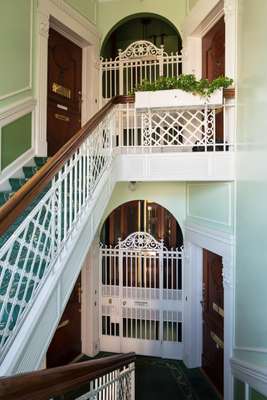 Stairwell inside 19 Store Strandstrsede