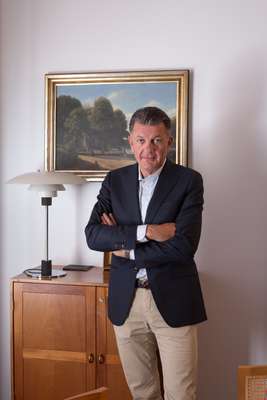Lars Thylander runs property firm Thylander Gruppen from offices in 19