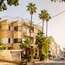Palm-tree-lined streets of Hadar HaCarmel 