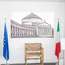 Inside the Italian consulate