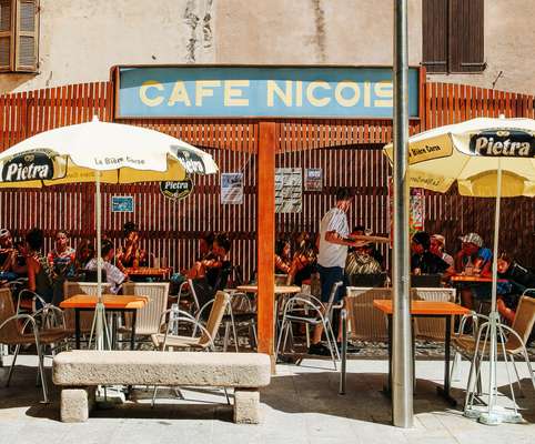 Café Nicois in Bonifacio’s Old Town