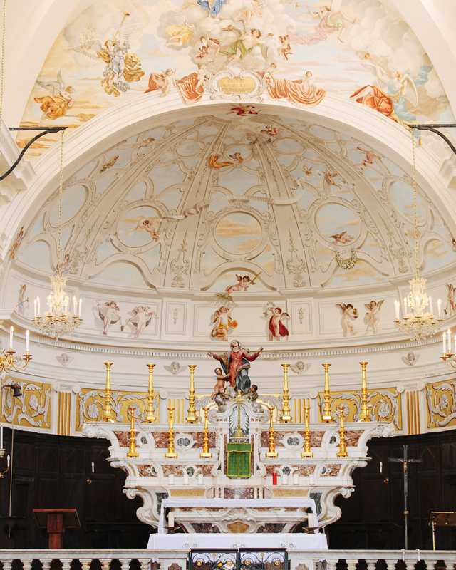 The baroque-style Church of Sainte Marie-Majeure, Calvi