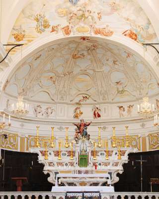 The baroque-style Church of Sainte Marie-Majeure, Calvi