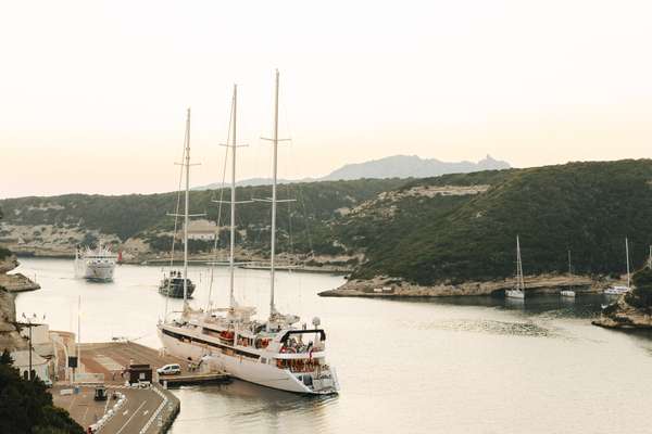 The port of Bonifacio