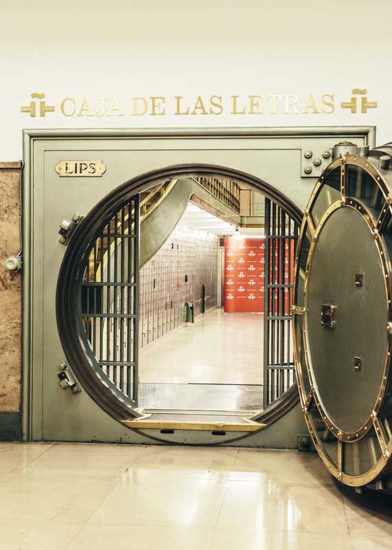 The ‘Caja de Las Letras’, a former bank vault, is now a literary time capsule 