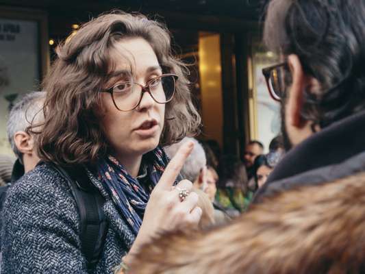 Maria José Benavente, media adviser for the Podemos party