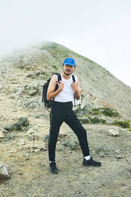 Mountaineering first-timer Shun Katakai