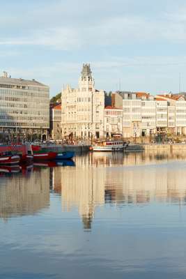 A Coruña’s marina