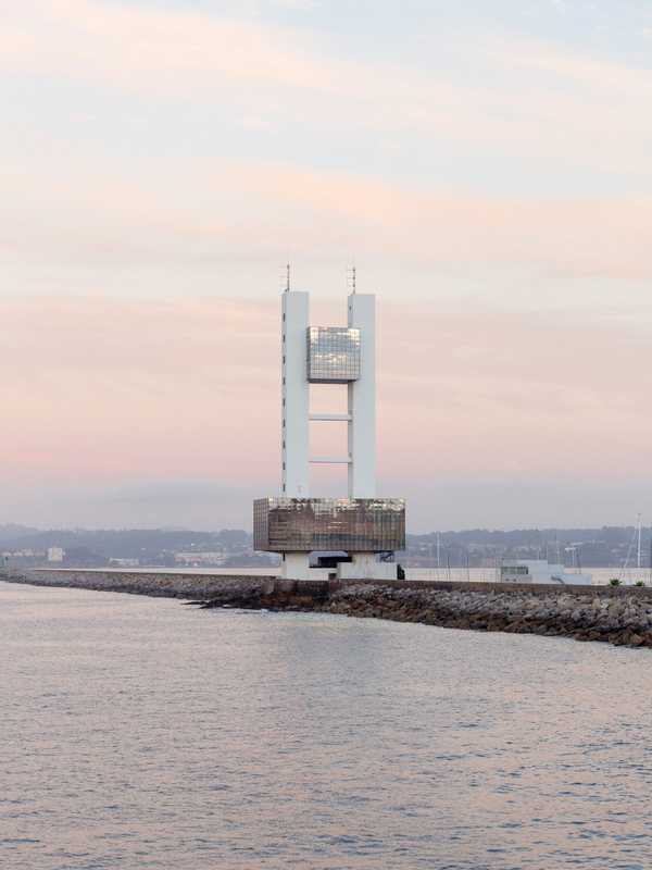 La Coruña’s port entrance