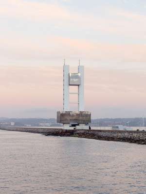 La Coruña’s port entrance