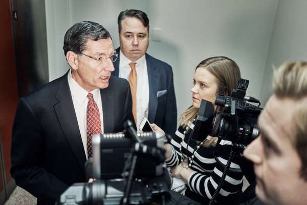 ‘PBS Newshour’ politics producer Julie Percha speaks to senator John Barrasso