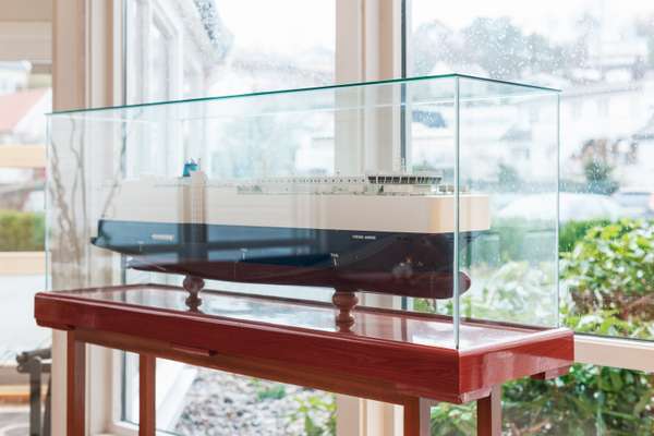 Model of the 'Viking Amber', one of 500 ships OSM manages