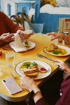 Breakfast at Rowena Corner Store