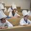 Future chefs in the Brunico Hotel School classroom