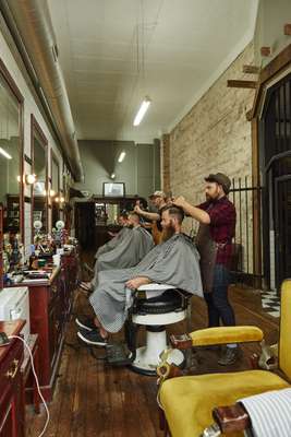 The Alibi Room barbershop