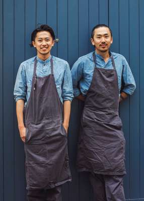 Kabi owners Kentaro Emoto (left) and Shohei Yasuda 