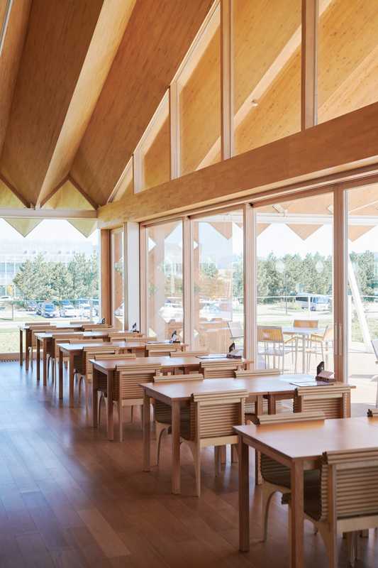 The hotel’s farm-to-table restaurant