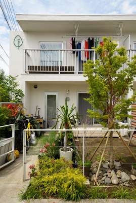 Former employee dormitories of East Japan Railway, since converted into family home for rent