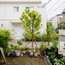 Former East Japan Railway houses each have a small garden