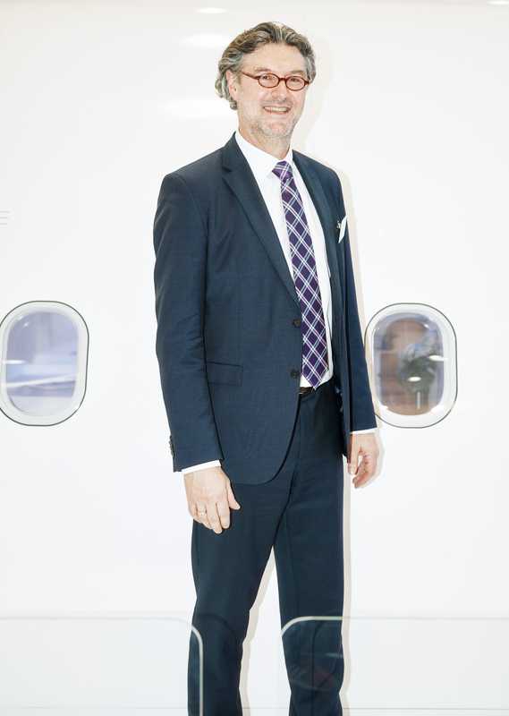 Ingo Wuggetzer, Airbus VP of cabin marketing