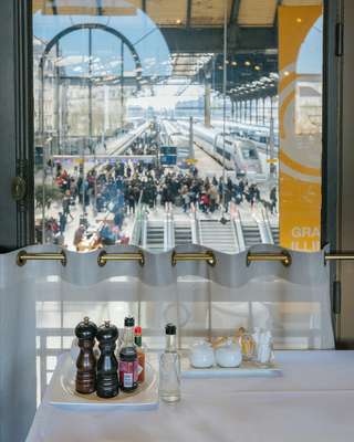 Trains depart from Gare du Lyon to Switzerland and southern France 