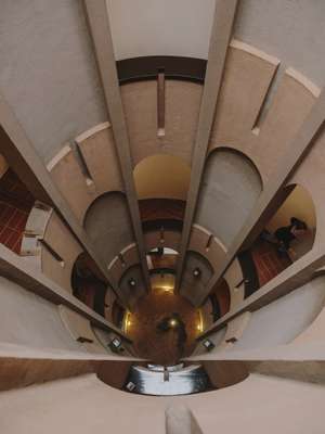 Staircase in the silos