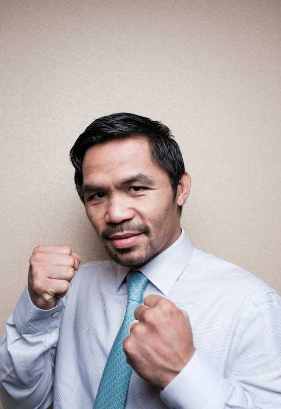 Senator Manny Pacquiao, world-renowned boxer and dark horse for president in 2022 