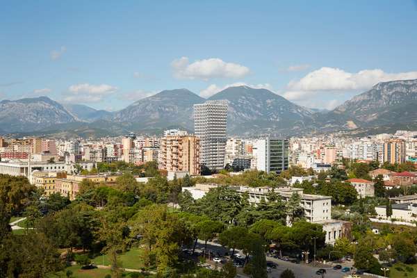 Downtown Tirana