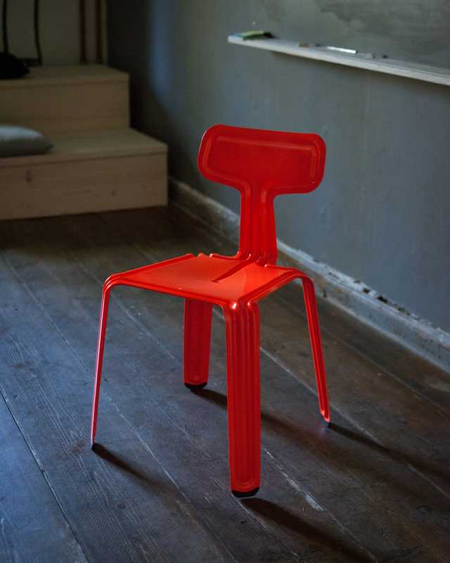 Pressed chair