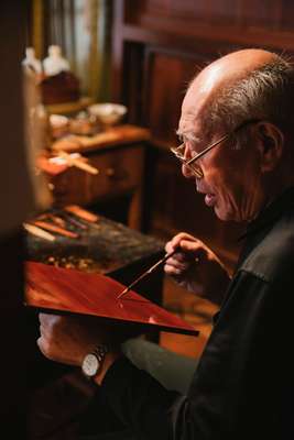 Yoichi Matsuno, lacquerware artisan